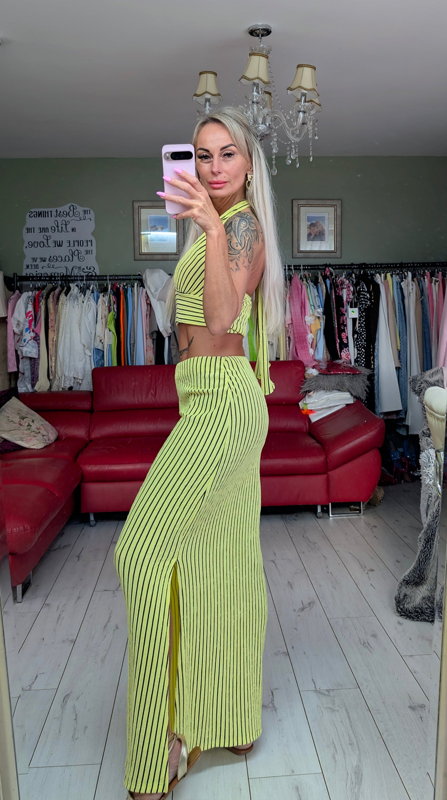 Set Of Skirt And Top