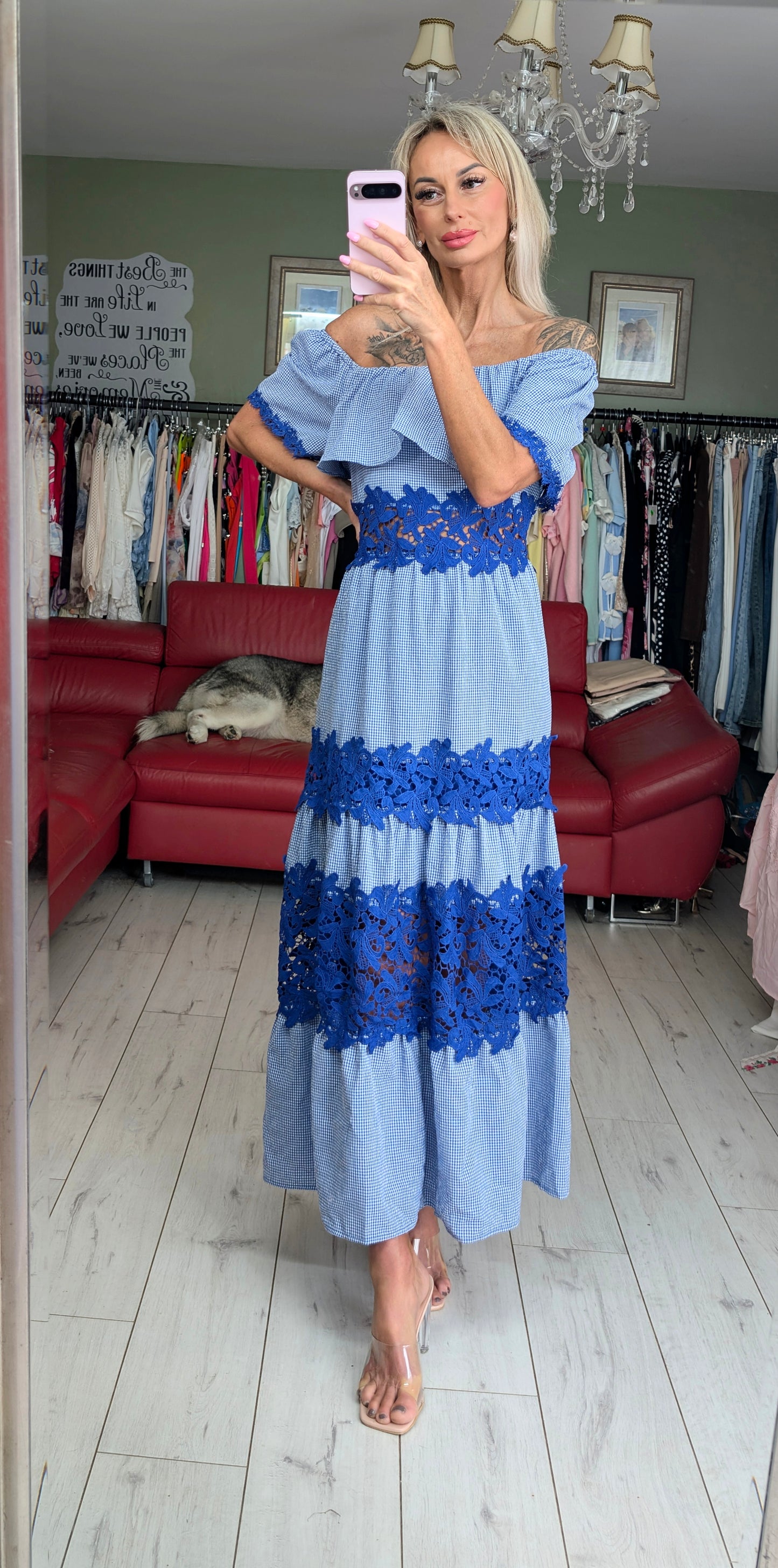 Off The Shoulder Summer Dress