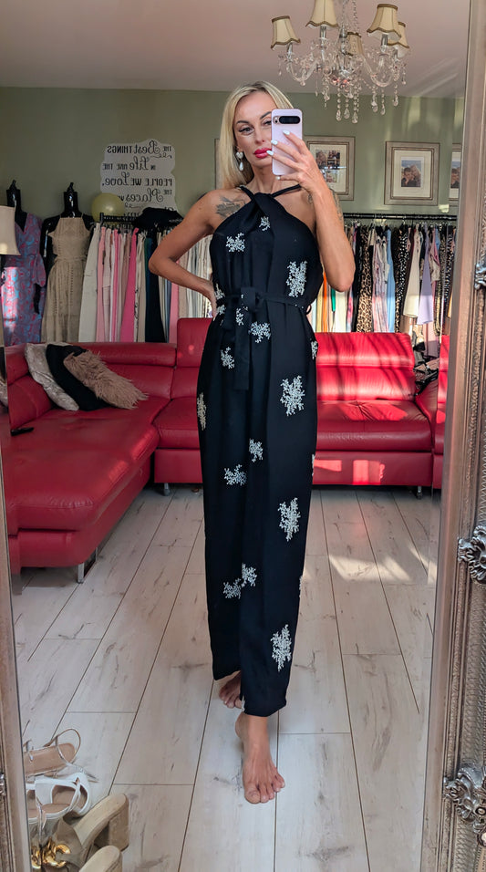 From Paris Viscose Jumpsuit