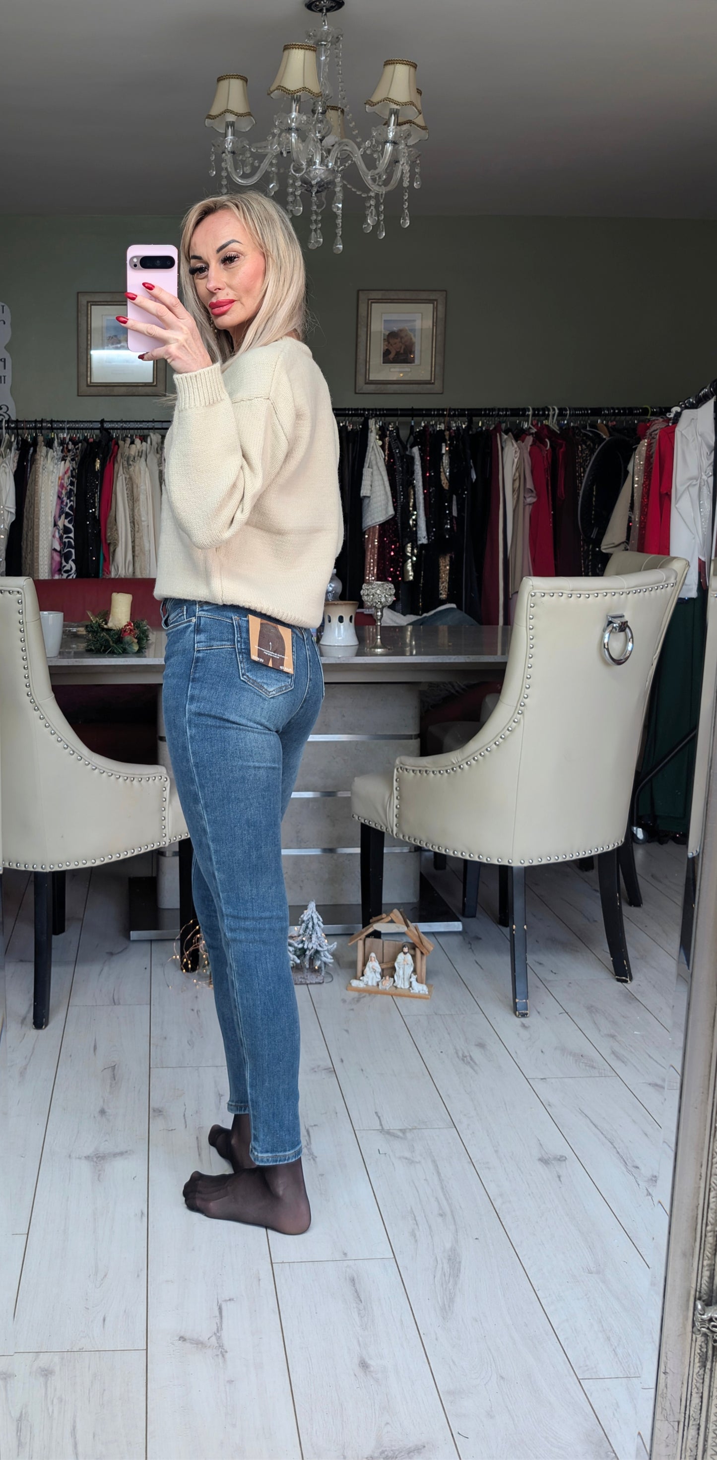 Jerry And Friend On The Motorbike Sweater