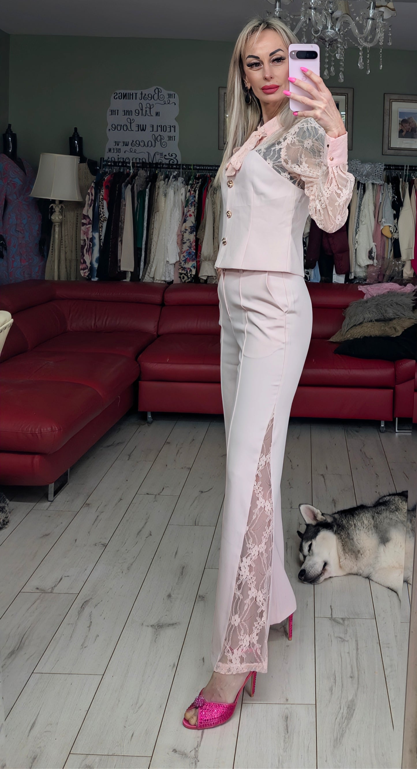 Occasionally Set Blouse and Trousers.