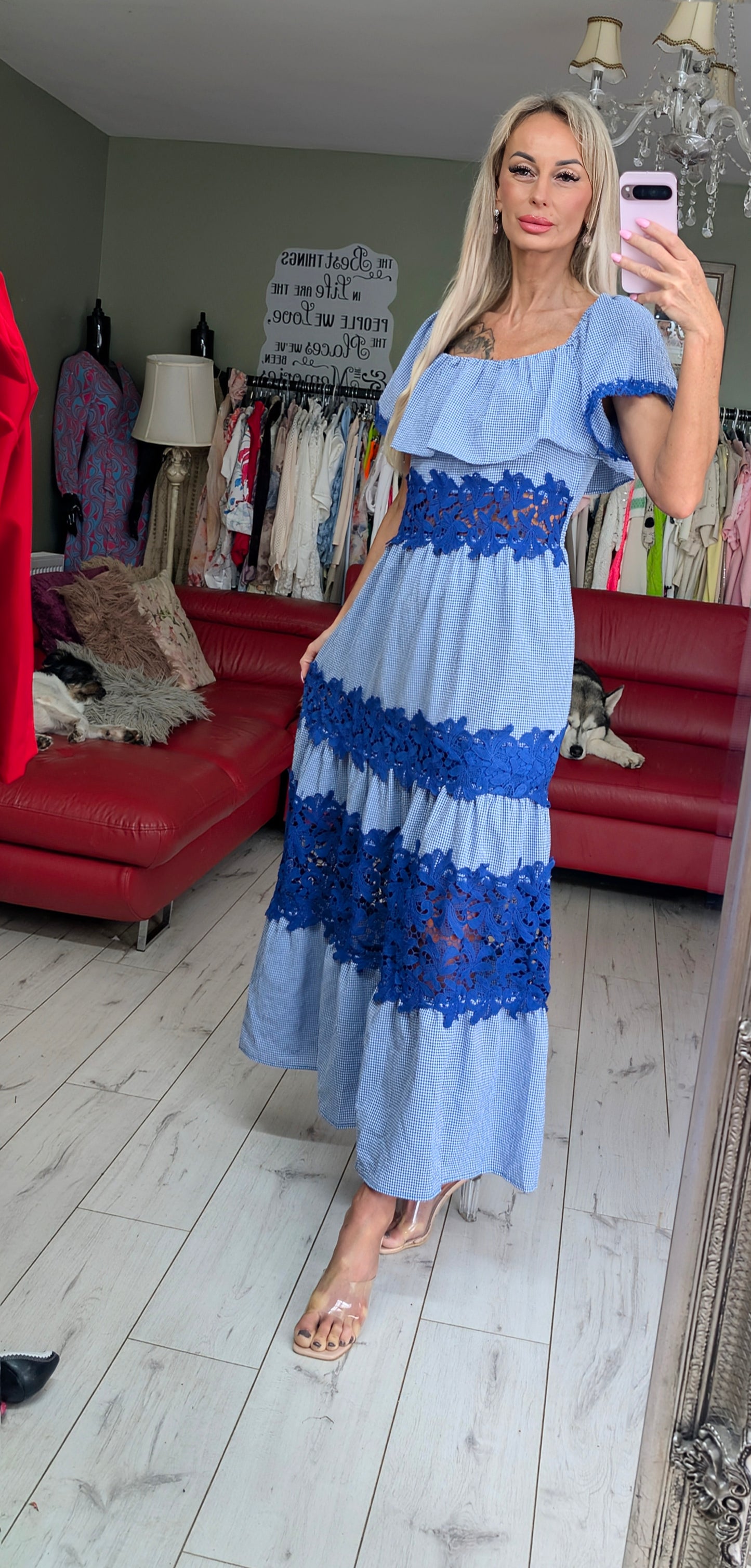 Off The Shoulder Summer Dress