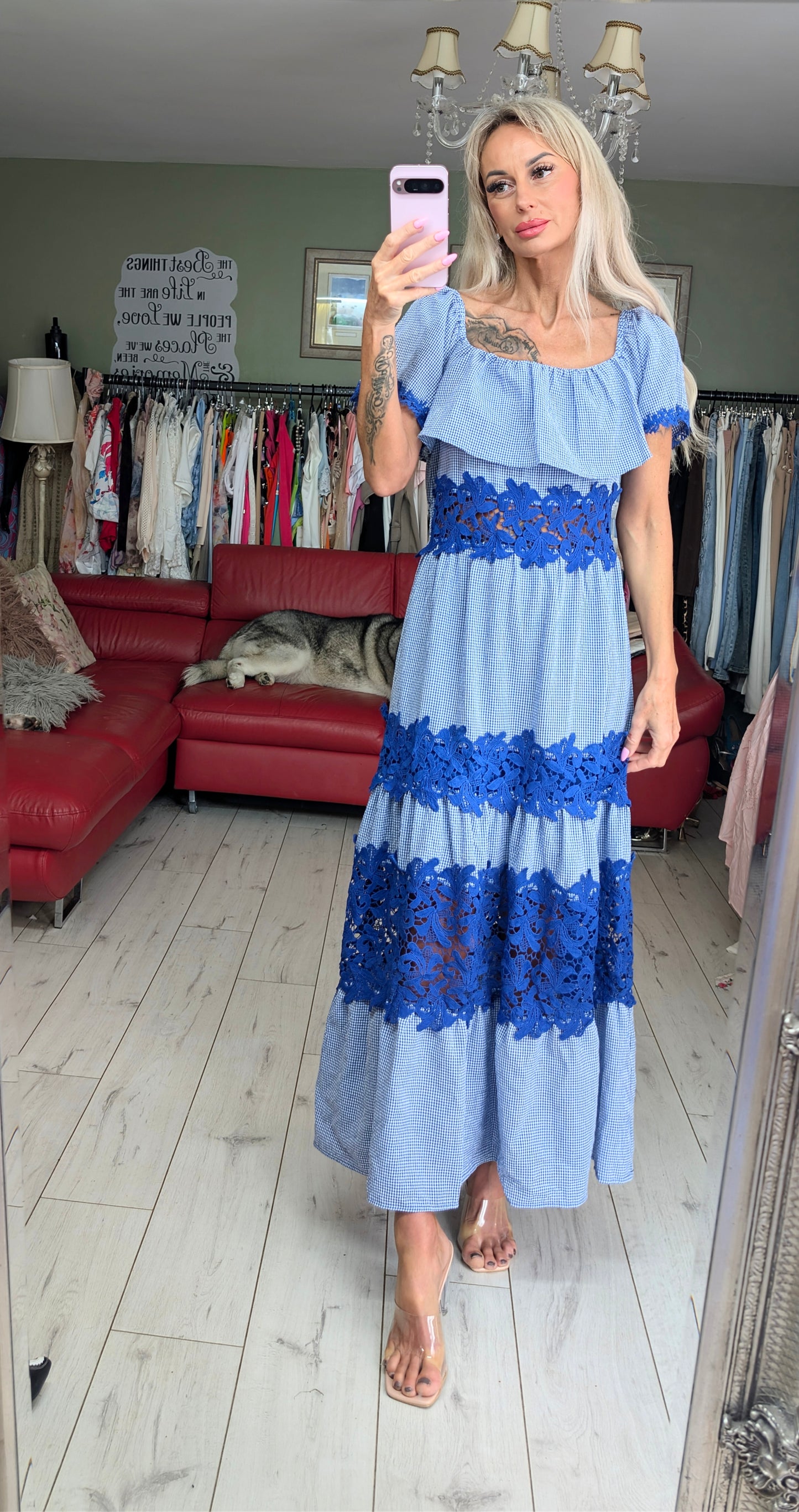 Off The Shoulder Summer Dress