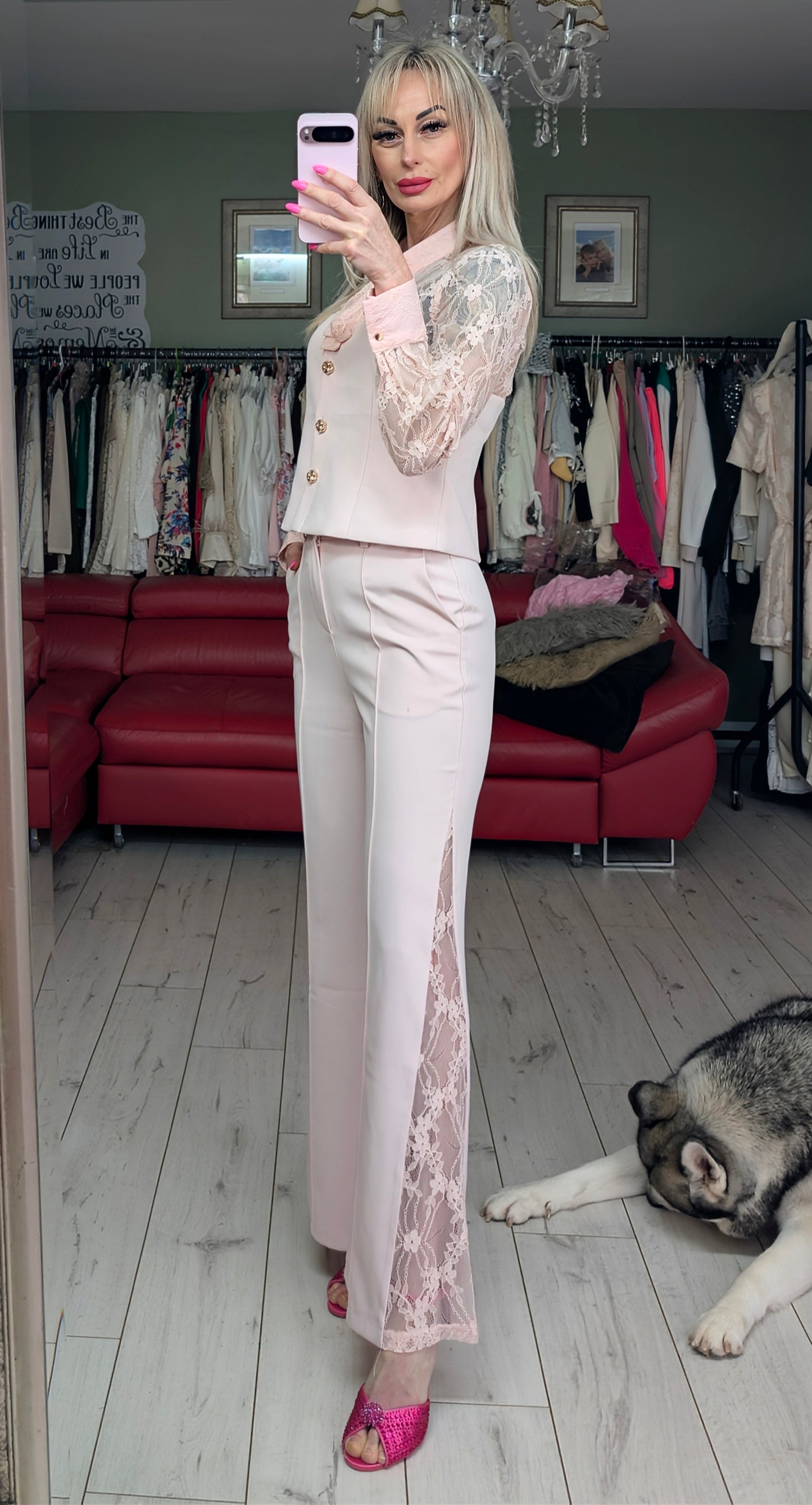 Occasionally Set Blouse and Trousers.