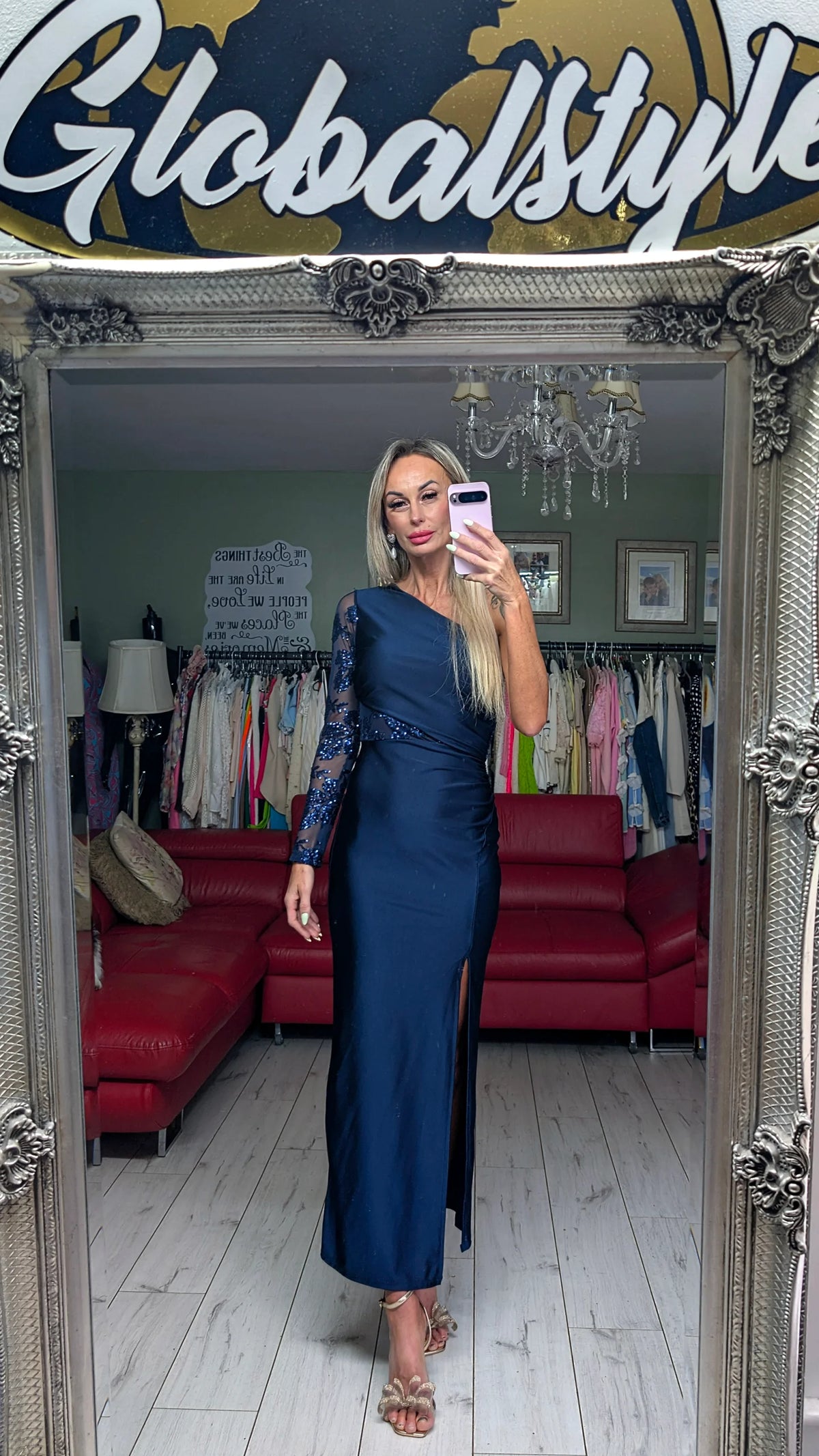 Navy Occasionally Long Dress