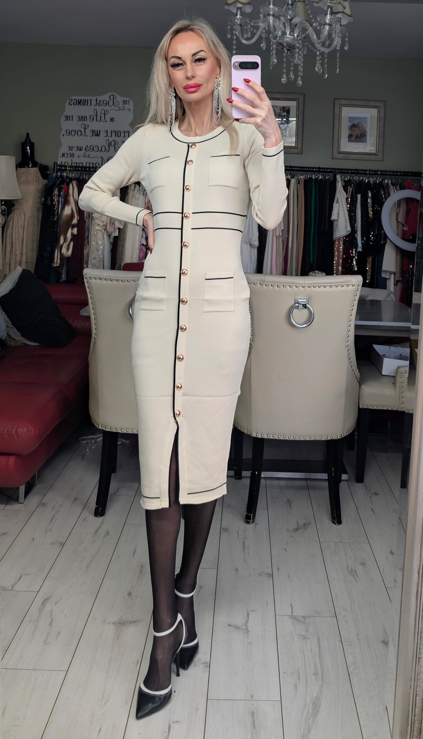 Sweater Elegant Dress For Any Occasion