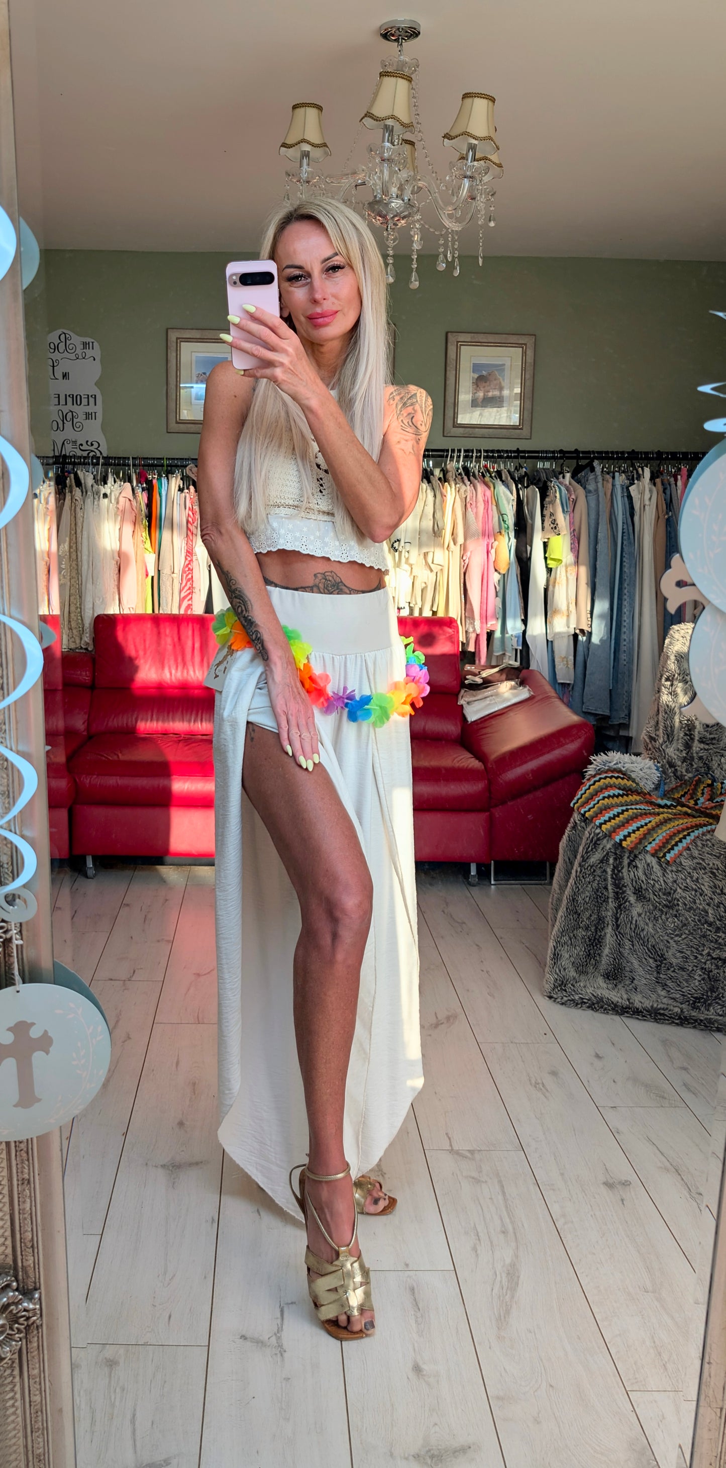 Summer Light Open Trousers