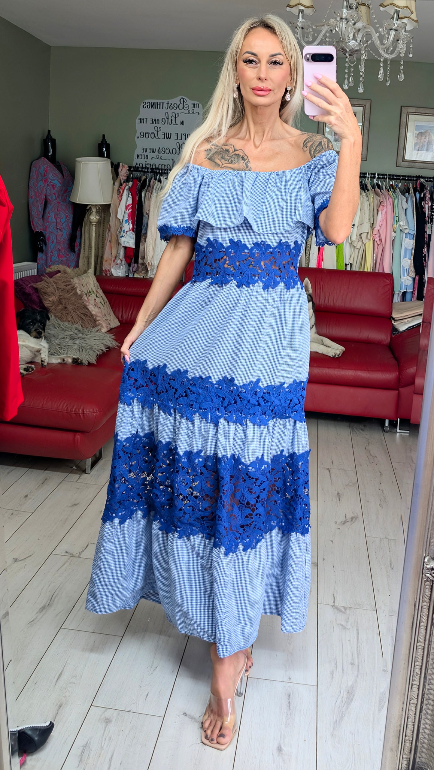 Off The Shoulder Summer Dress