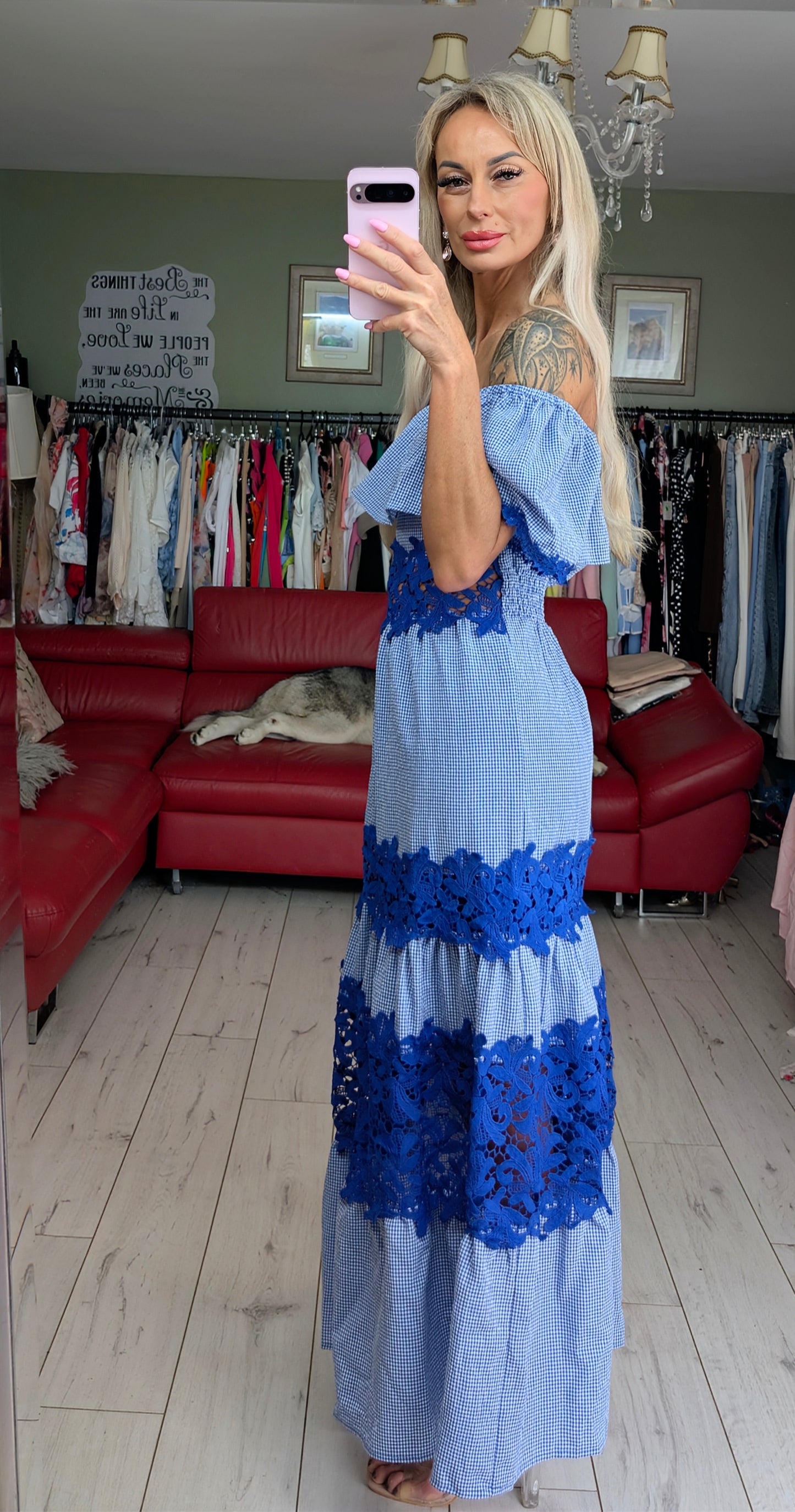 Off The Shoulder Summer Dress