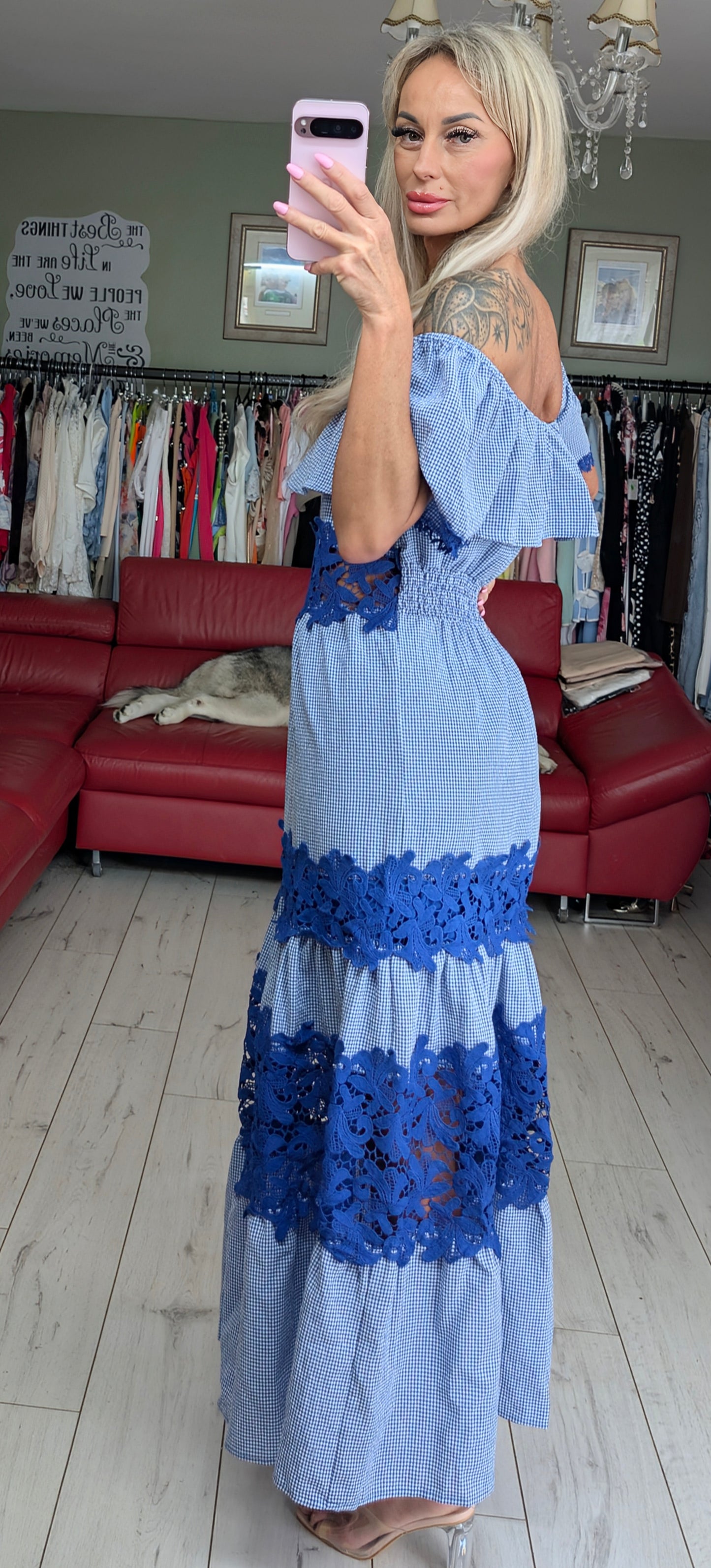 Off The Shoulder Summer Dress