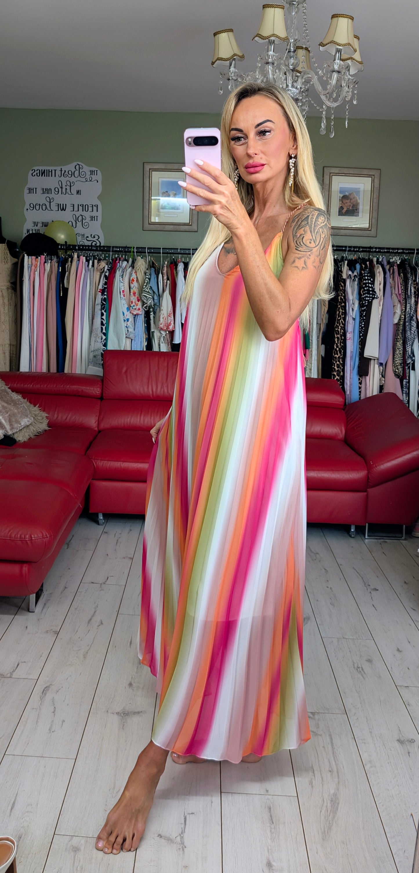 Rainbow Summer Dress