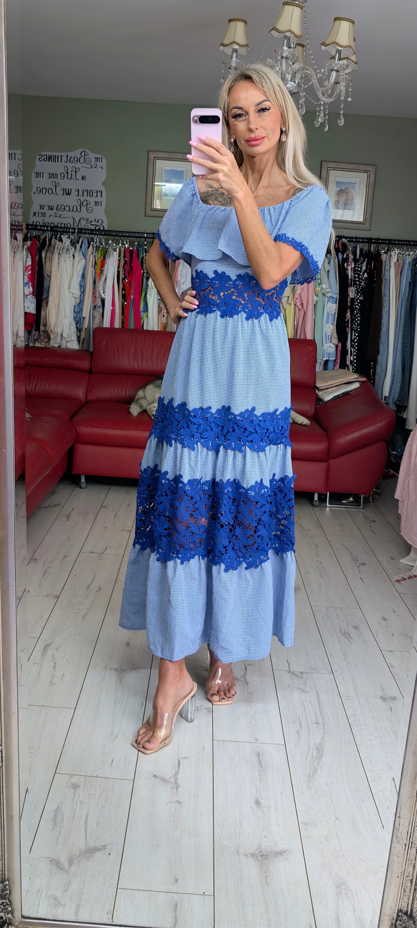 Off The Shoulder Summer Dress