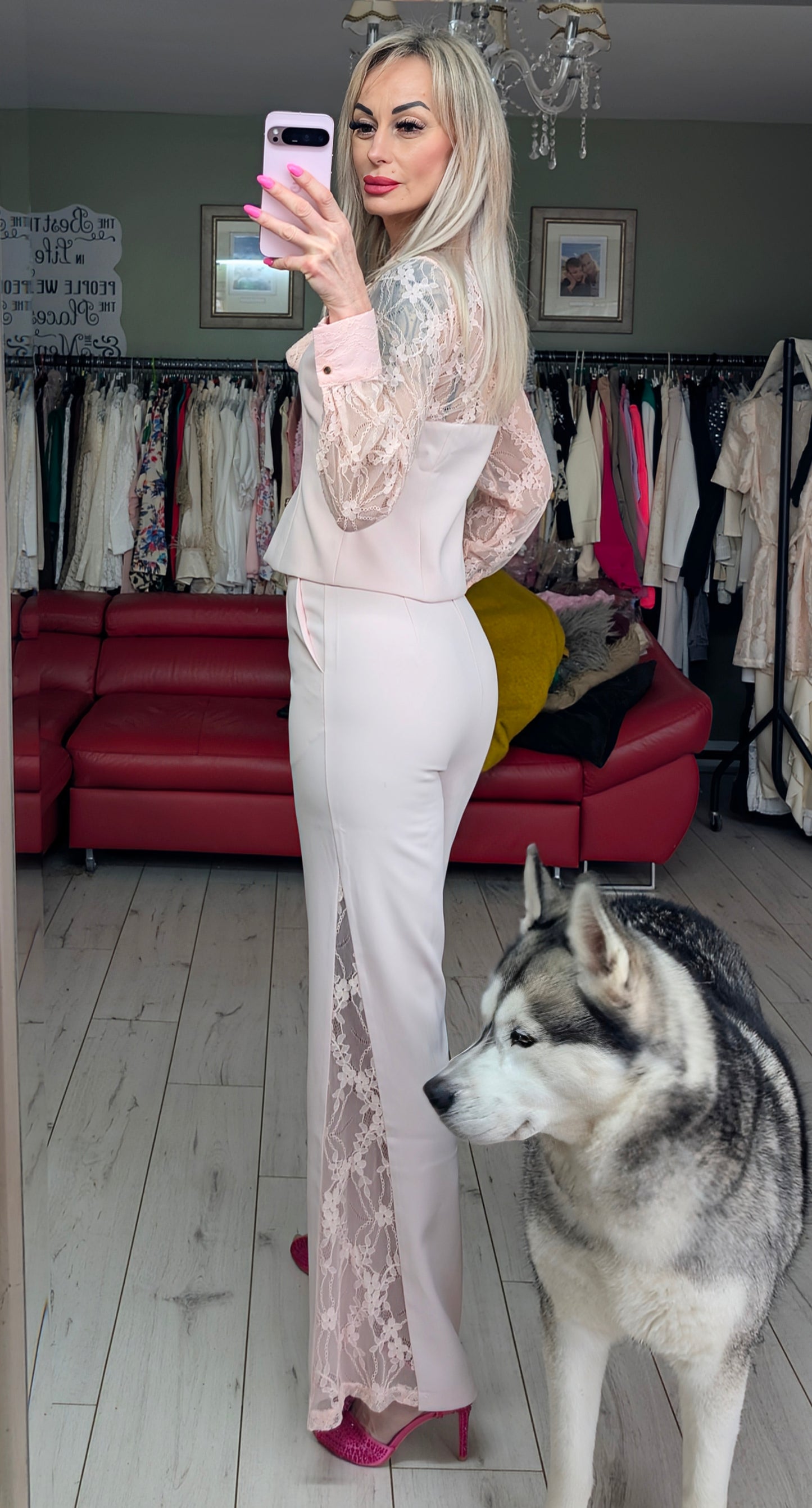 Occasionally Set Blouse and Trousers.