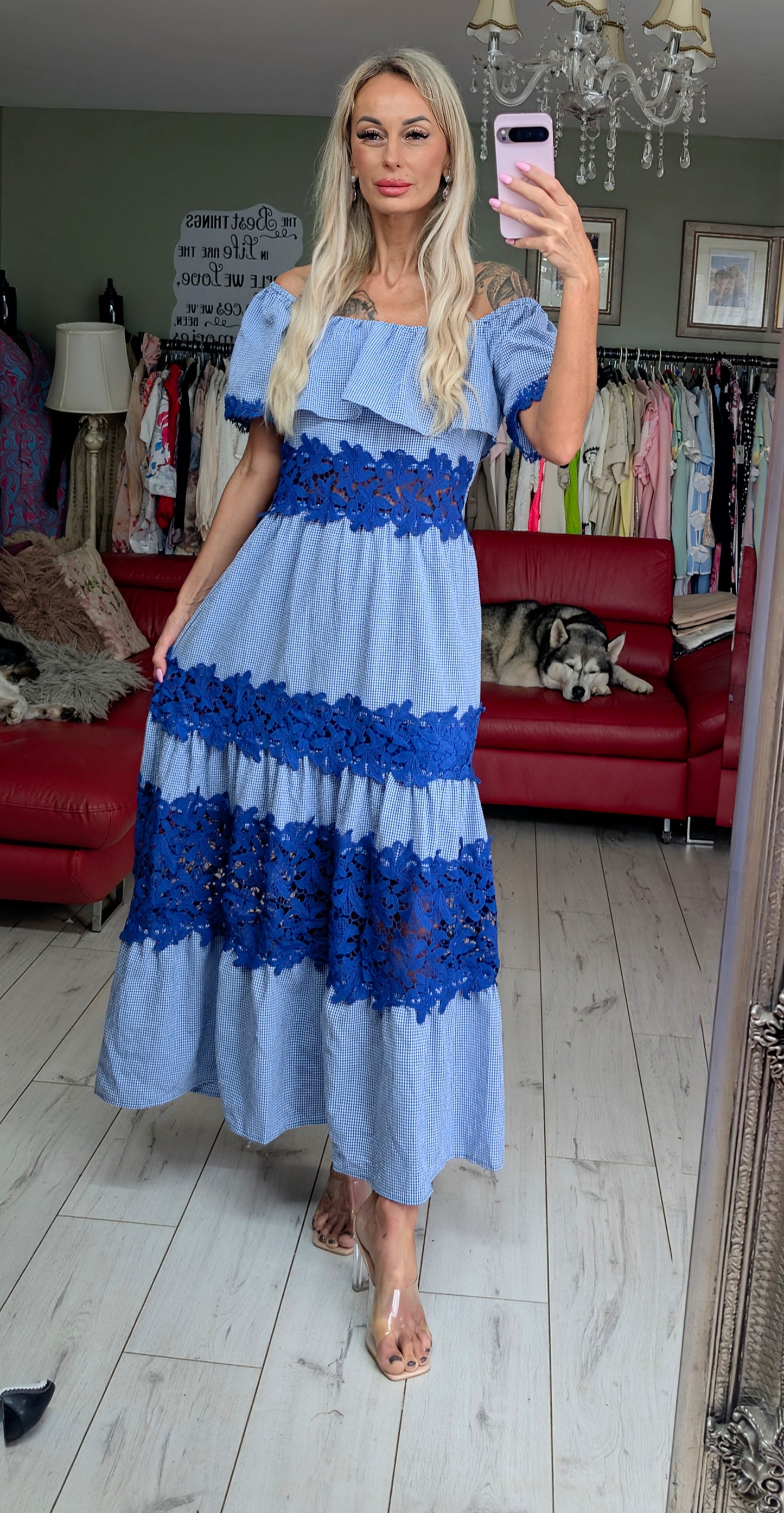 Off The Shoulder Summer Dress