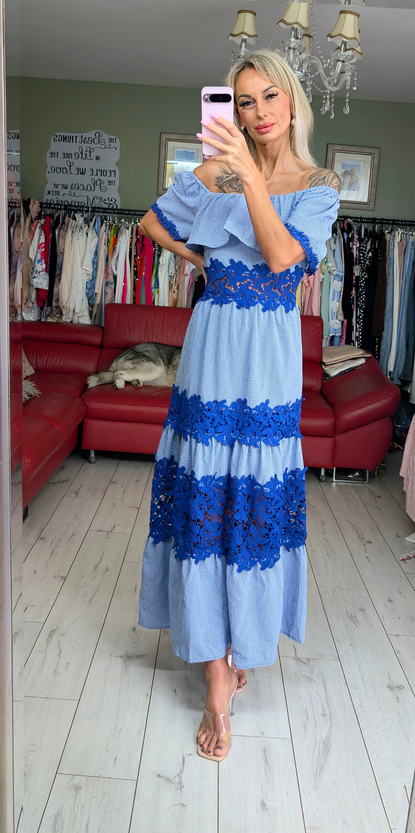 Off The Shoulder Summer Dress