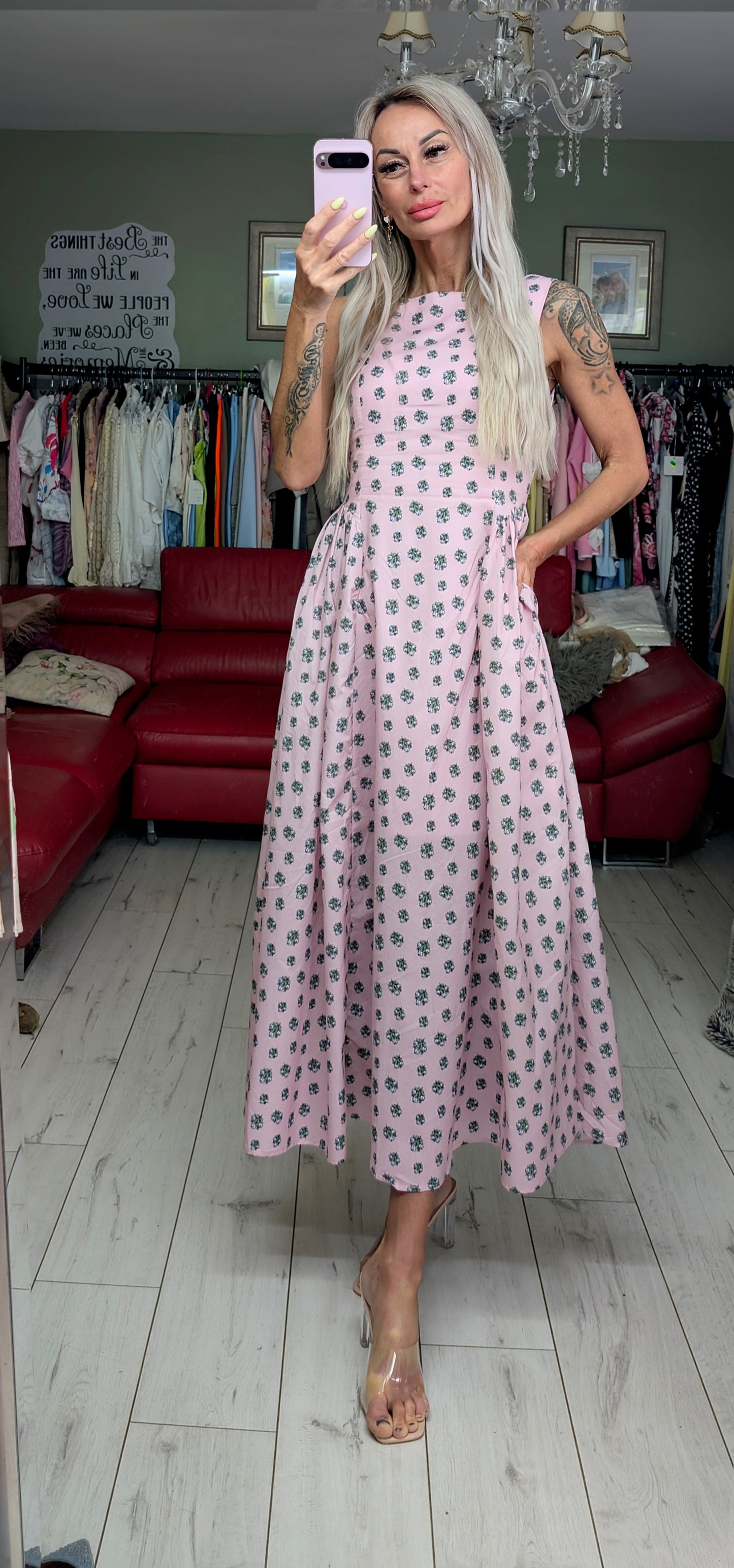 Beautiful Long Dress 100% Cotton
