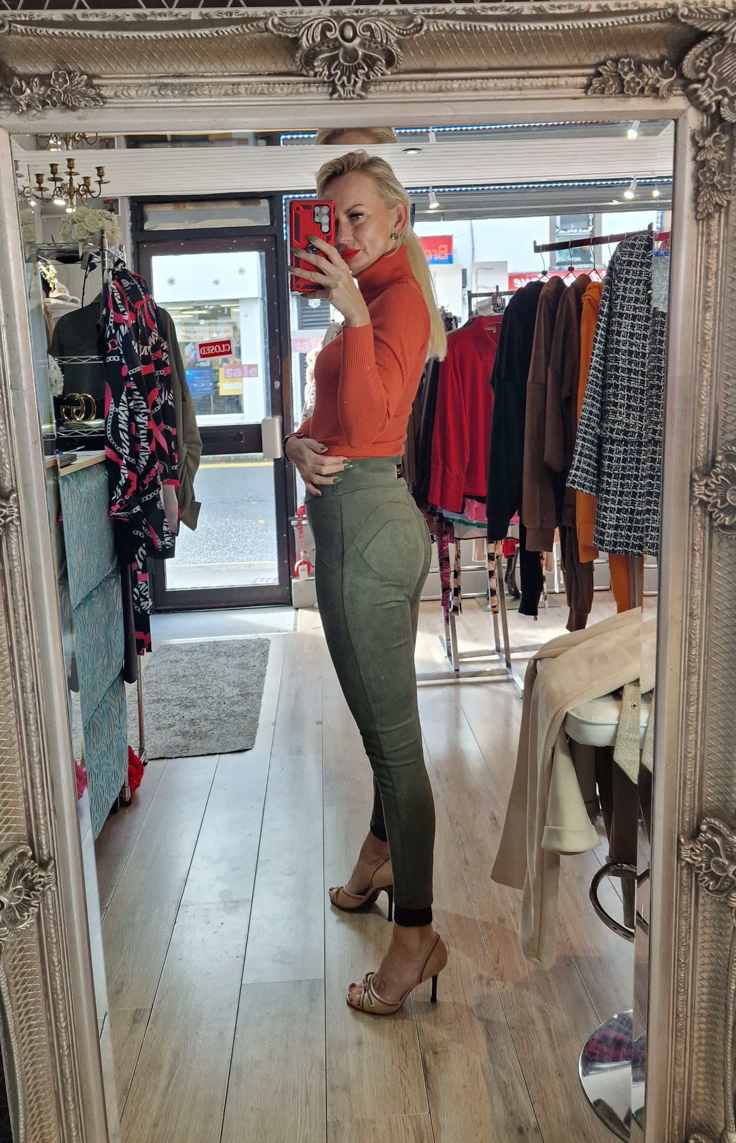 Suede Trousers- 4 Different Colours