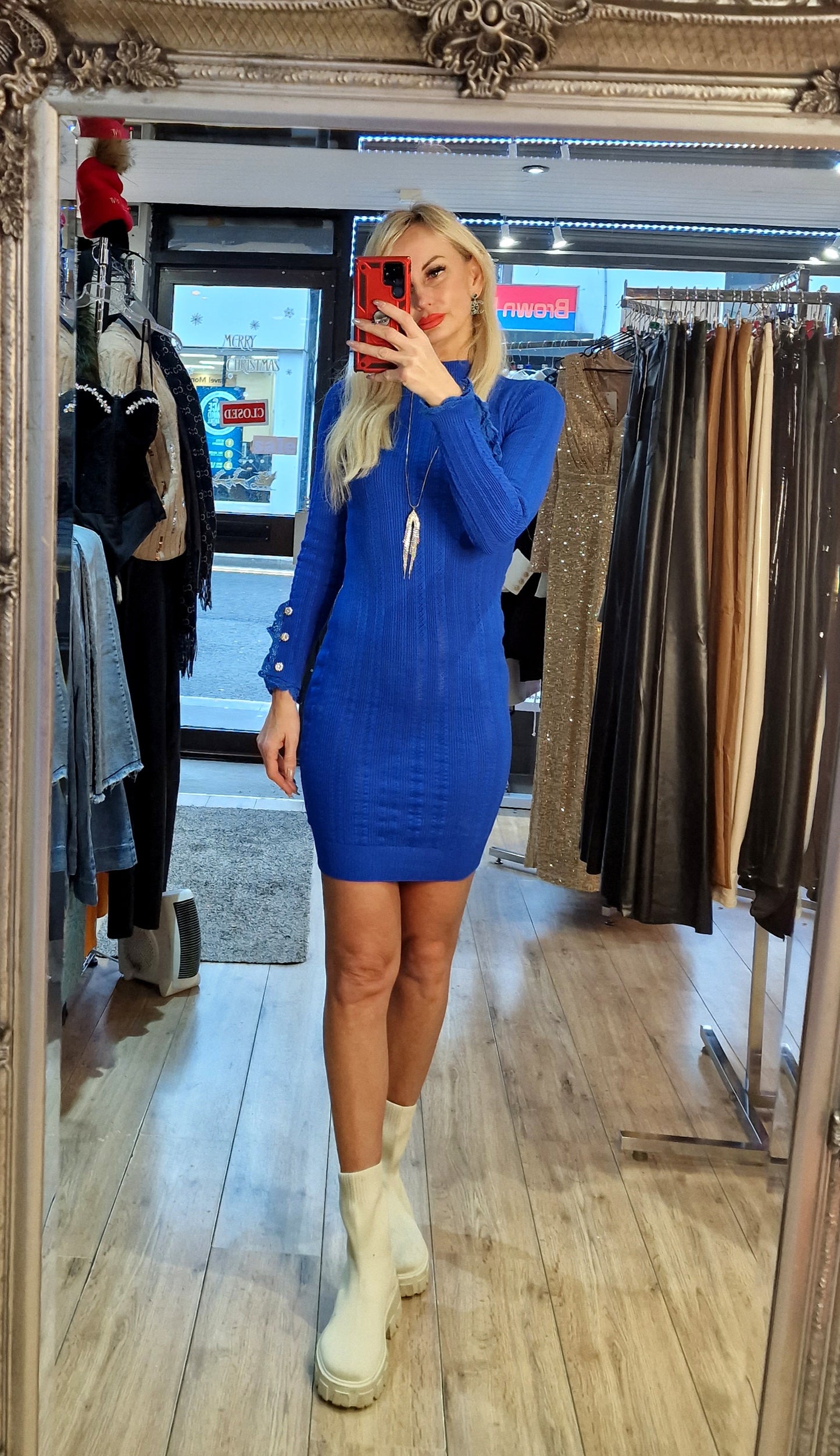 Sweater Dress From France