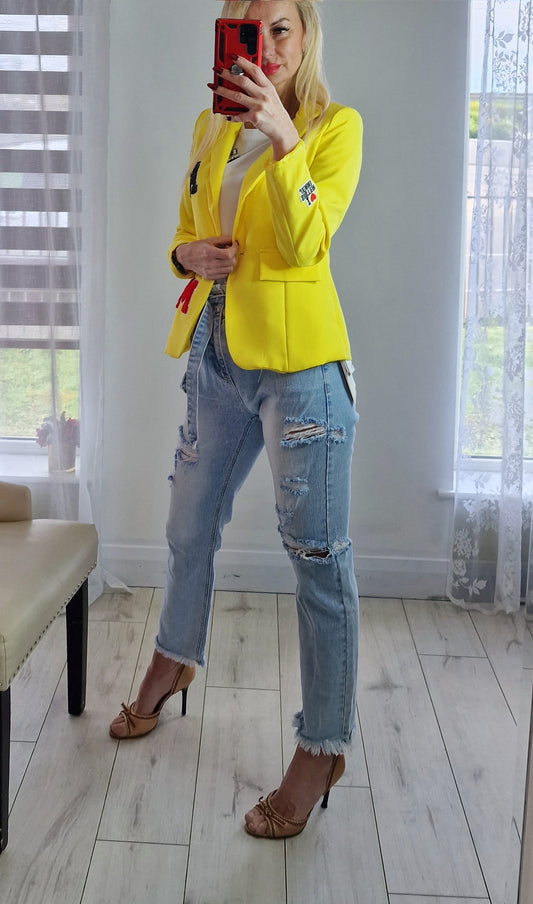 Yellow Spring Blazer