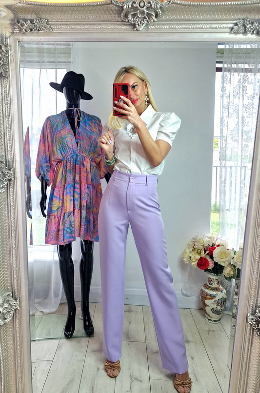 Lilac Trousers France