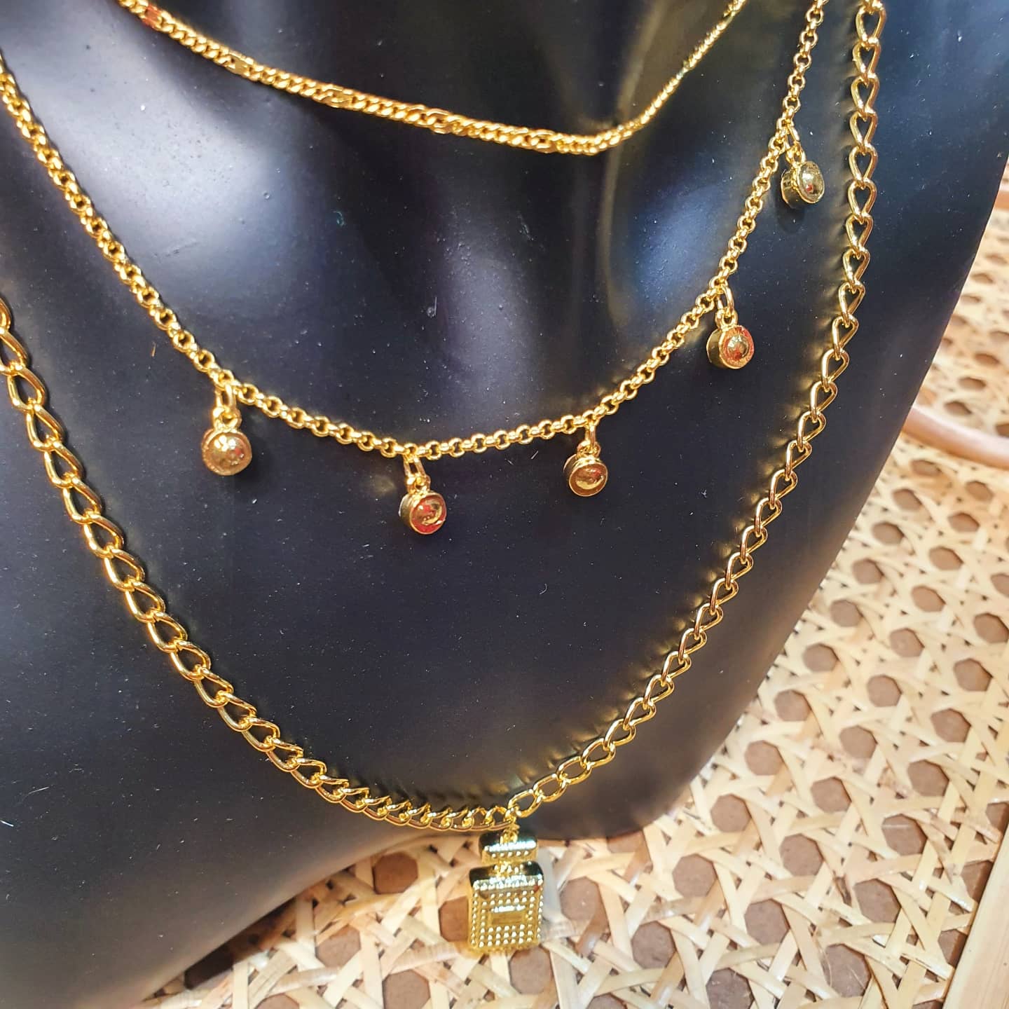 Chanel Bottle Perfume Neckless