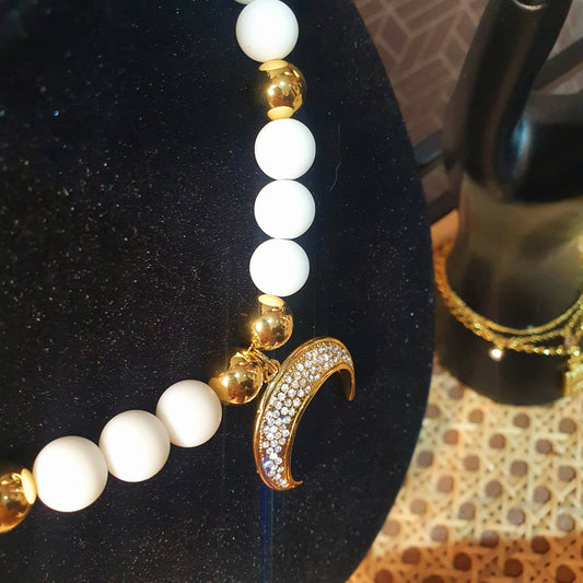 Moon diamonds Neckless