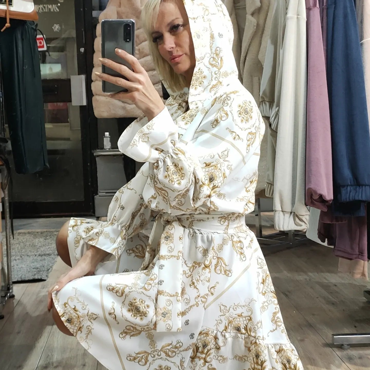 Hooded Dress