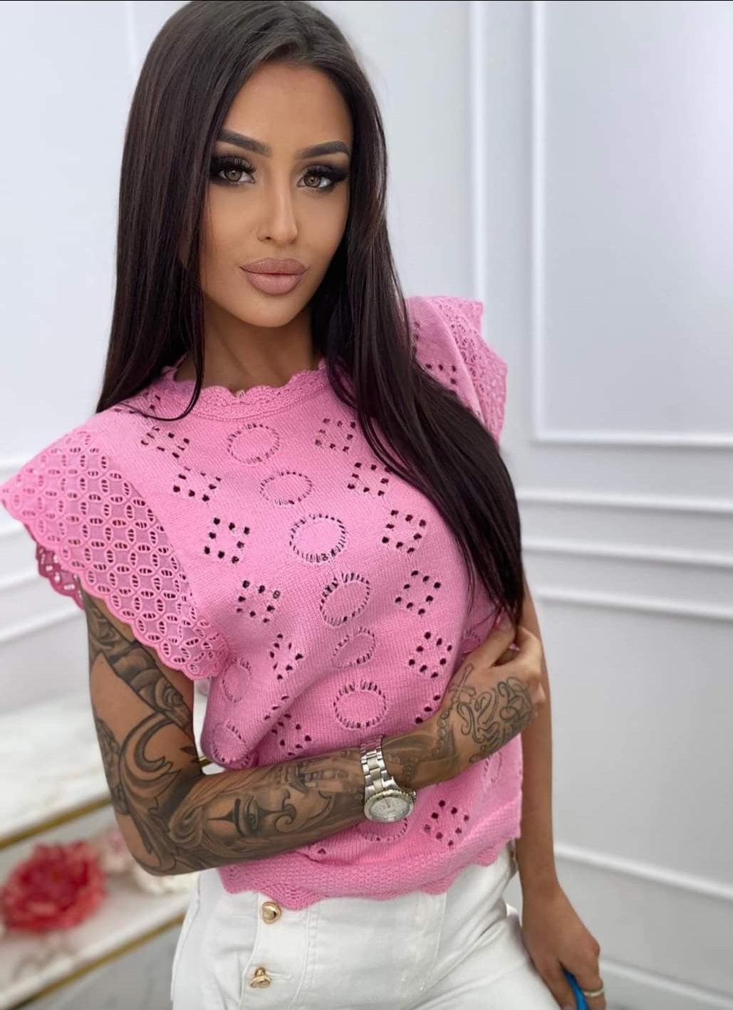 Pink Top Sleeveless
